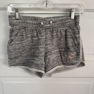 Abercrombie Kids Heather Gray Athletic Shorts